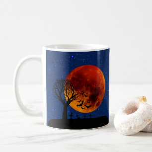 Harvest Måne Halloween Kaffemugg