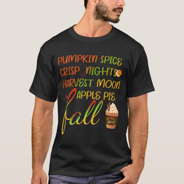 Harvest Måne Magic Fall T-shirt (Framsida)