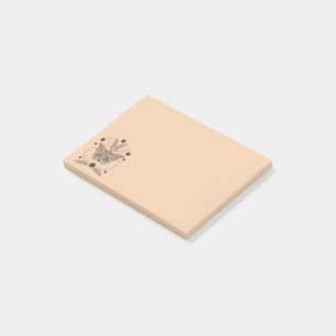 Harvest Måne Moth Post-it Block