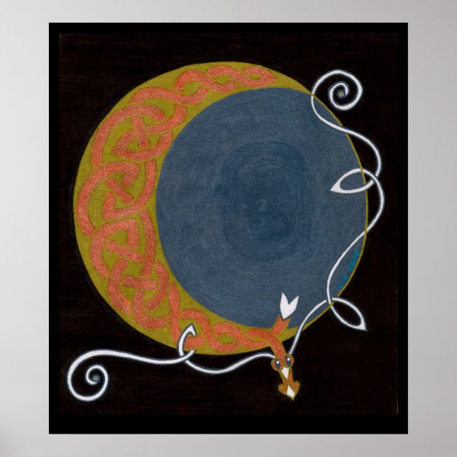 Harvest Måne print Poster (Framsidan)