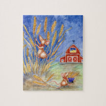 "Harvest Mice" 110-Biet Jigszons Puzzle
