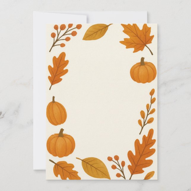 Harvest of Love Inbjudningar (Framsida)