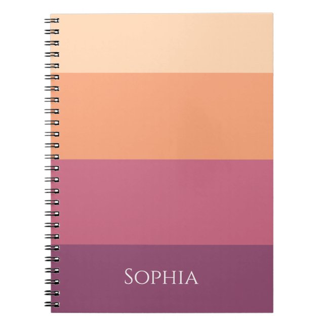 Harvest Palette- Anteckningsbok (Framsidan)