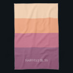 Harvest Palette-Harvest Bliss- Kökshandduk<br><div class="desc">Upplev höstens värme med vårt "Harvest Bliss" Kitchen Towel från vår Harvest Palette Collection. Dessa premiumhanddukar har utsökt Melon,  Sigma Orange Terra,  Arful Rosa och Sugar Plum rand och erbjuder plusbekvämlighet,  hållbarhet och lite elegans i säsong. Öka din köksdekoration.</div>