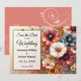 Harvest Petals och Payed Himmel Inbjudningar