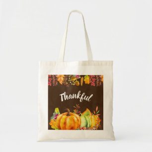 Harvest Pumpkins och Höst löv Gräns Tygkasse