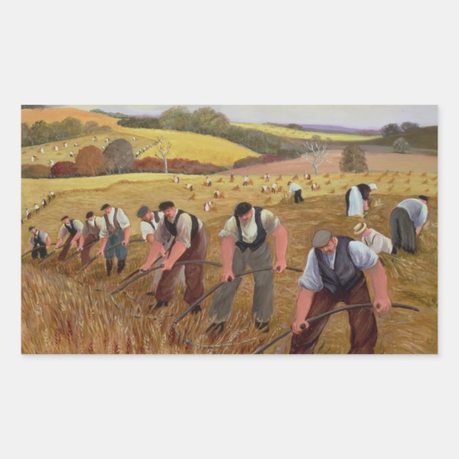 Harvest Rektangulärt Klistermärke (Framsida)