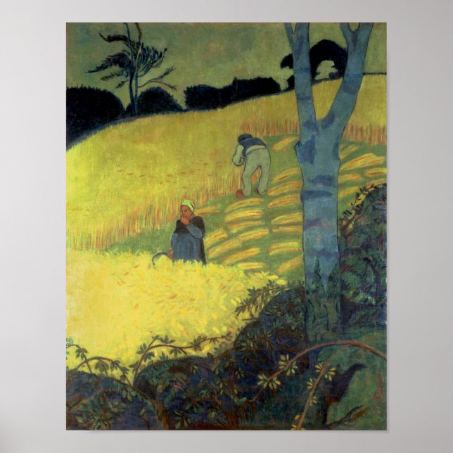 Harvest Scene Poster (Framsidan)