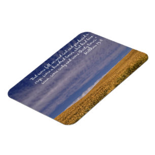 Harvest Scripture Magnet