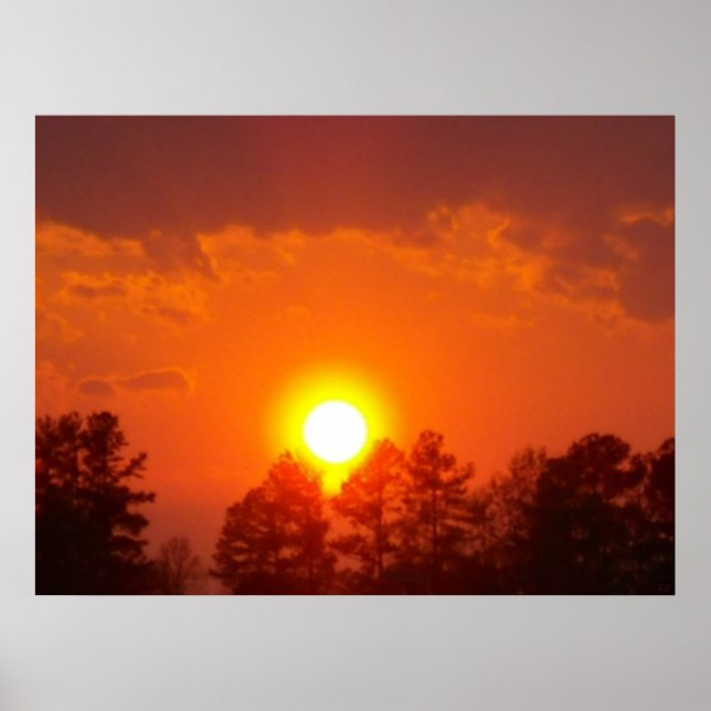 Harvest Sunset Poster (Framsidan)