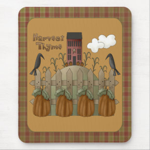"Harvest Thyme" Autumn Mousepad Musmatta