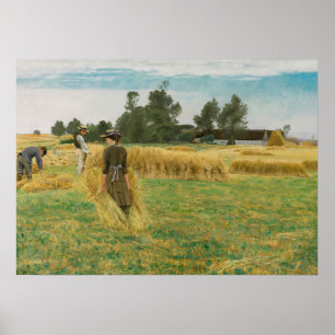 Harvest Time, Ladby (1930) L.A. Ring (dansk, 1854) Poster