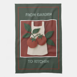 Harvest-to-Bord Tomato Chef Tea Towel Kökshandduk
