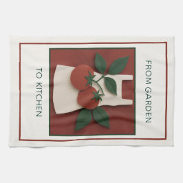 Harvest-to-Bord Tomato Chef Tea Towel Kökshandduk