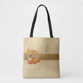 Harvest Turkey Tote Tygkasse