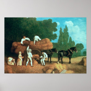Harvest Wagon Poster