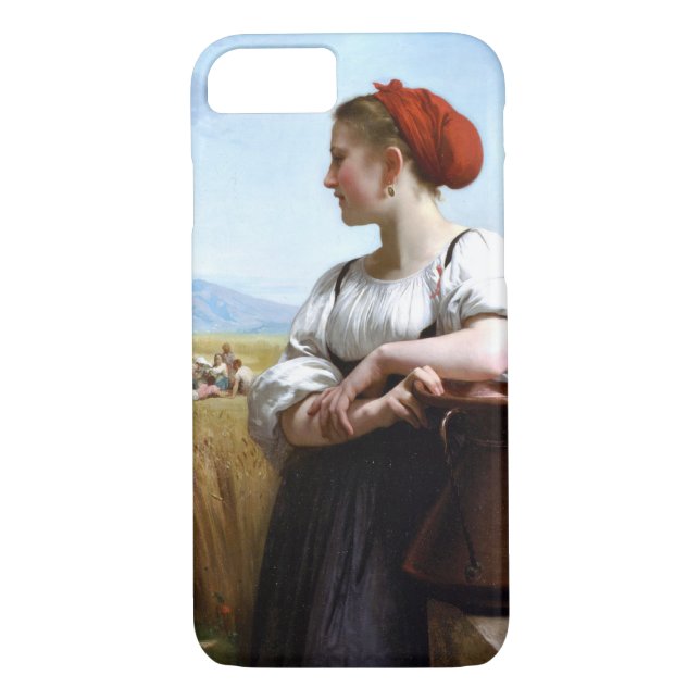 Harvester 1868 William Adolphe Bouguereau Case-Mate iPhone Skal (Baksida)