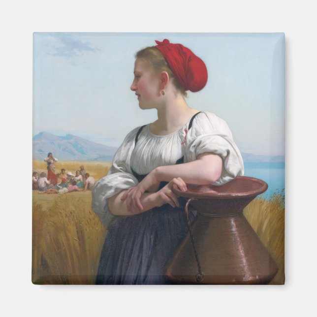 Harvester Bouguereau Magnet (Framsidan)
