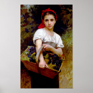 Harvester Bouguereau Poster