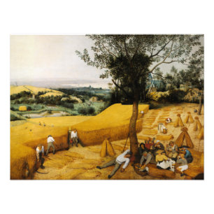 Harvesters av Pieter Bruegel the Elder Fototryck