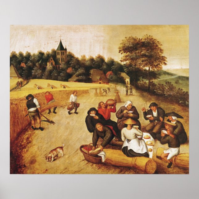 Harvesters måltid poster (Framsidan)