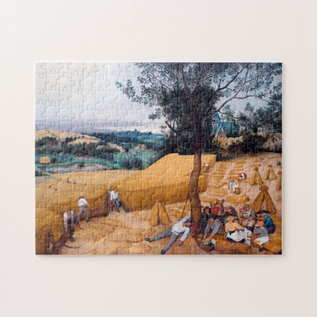 Harvesters, Pieter Bruegel Pussel (Horisontell)