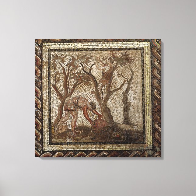 Harvesting Grapes, Saint-Romain-en-Gal Canvastryck (Framsida)