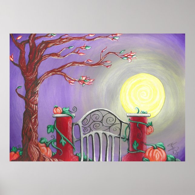 Harvesting Måne Poster (Framsidan)