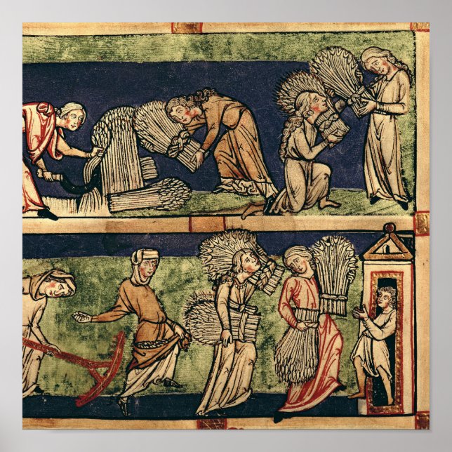 Harvesting, Rhine School Poster (Framsidan)