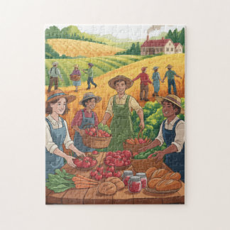 Harvesting Time Puzzle Pussel
