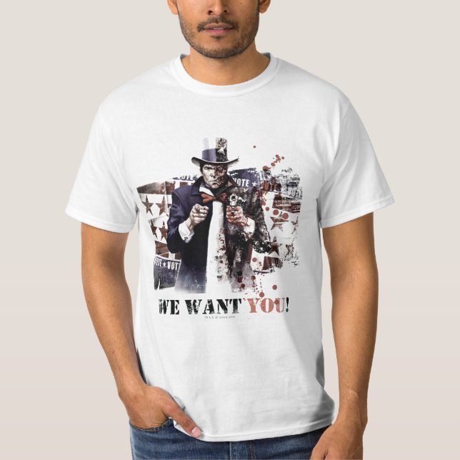 Harvey Dent - vi vill ha dig! Tee (Framsida)