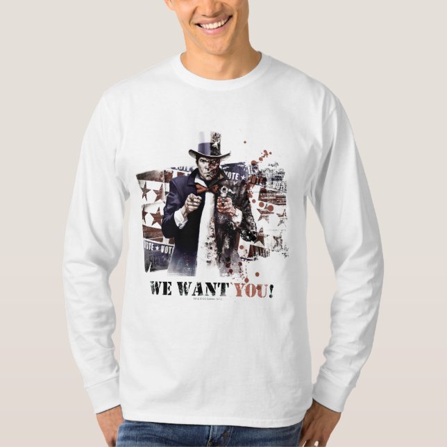 Harvey Dent - vi vill ha dig! Tee Shirt (Framsida)