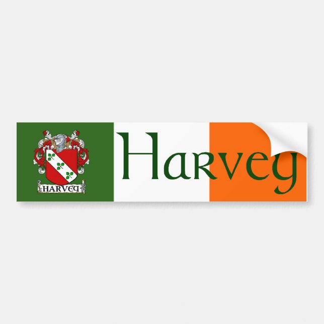 Harvey Jackar av Arm Bumper Sticker Bildekal (Framsidan)