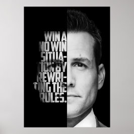 Harvey Specter-citat Poster