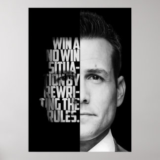 Harvey Specter-citat Poster