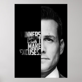 Harvey Specter-citat Poster