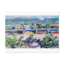 Harvey Taylor Bridge från Negley Park