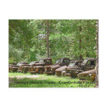 Harvey's Historic Lastbil Visning - Crawfordville