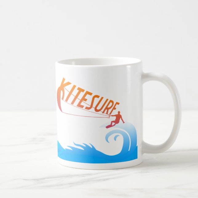 Harvind? Drakesurfa Kaffemugg (Höger)