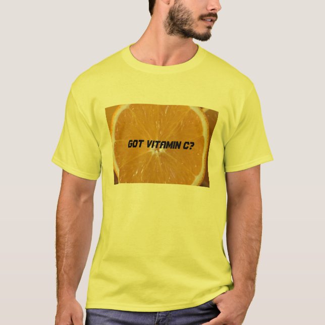 Harvitamin C? Tee Shirt (Framsida)