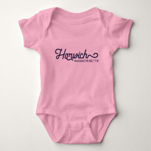 Harwich Massachusetts Baby Bodykostym T Shirt