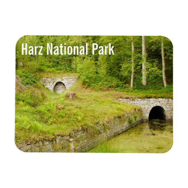 Harz Tyskland Magnet (Horisontell)
