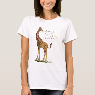 Has du en giraff? tee shirt