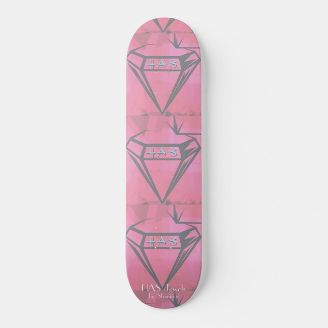 HAS Logotyp Skateboard Jewels (Framsida)