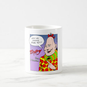 Has vi roligt ännu? Mugg