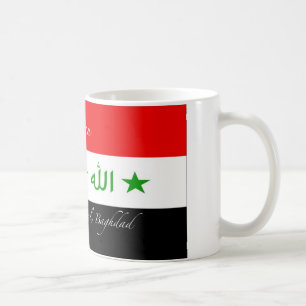 Hasan mugg - gammal Irak flagga