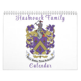 Hasbrouck Familjeväggkalender Kalender