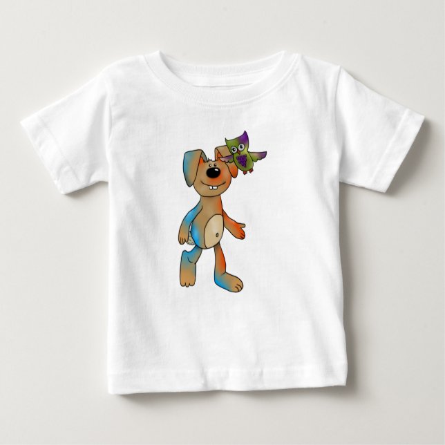 Hase und Eule T Shirt (Framsida)