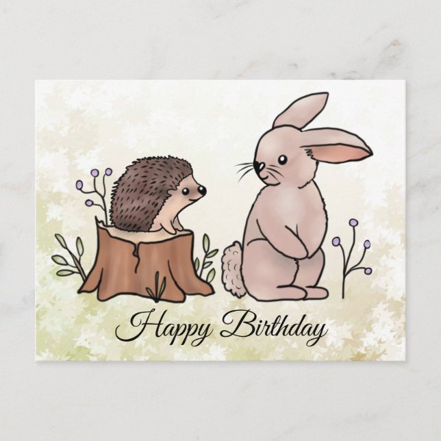 Hase und Igel  Vykort (Framsida)
