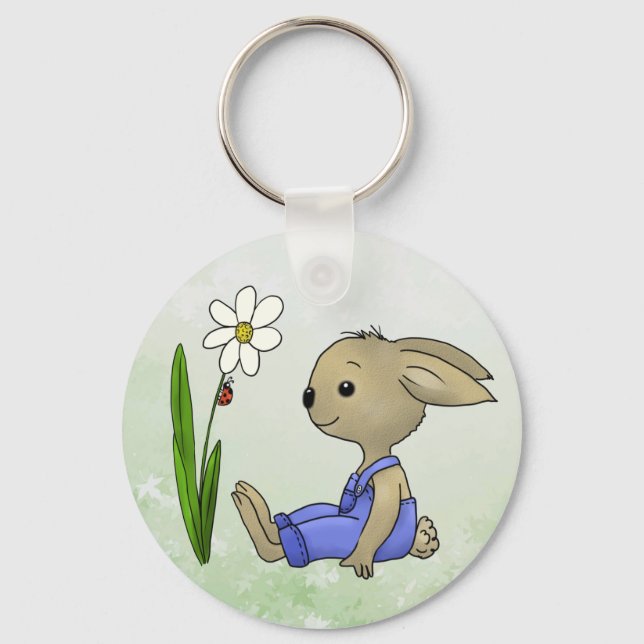 Hase und Marienkäfer Nyckelring (Framsida)